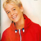 Aaron Carter - Singer - 11" x 8" Teen Magazine Pinup Mini-Poster   2002  RIP
