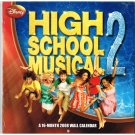 High School Musical 2 - 2008 Calendar 16 Month - Zac Efron barefoot - NEW SEALED