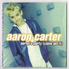 Aaron Carter - CD - Aaron's Party - Come Get It - 2000 - SINGLE CD - 3 Tracks