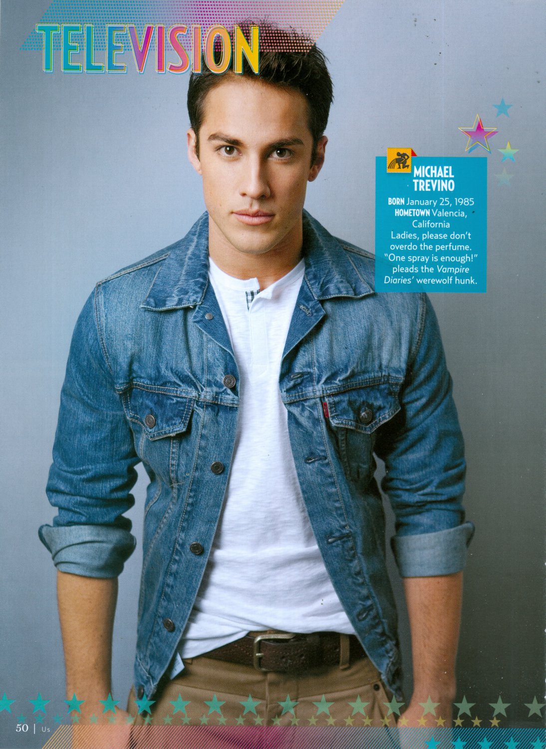 Michael Trevino - Ross Lynch - 11" x 8" Teen Magazine Pinup Mini Poster