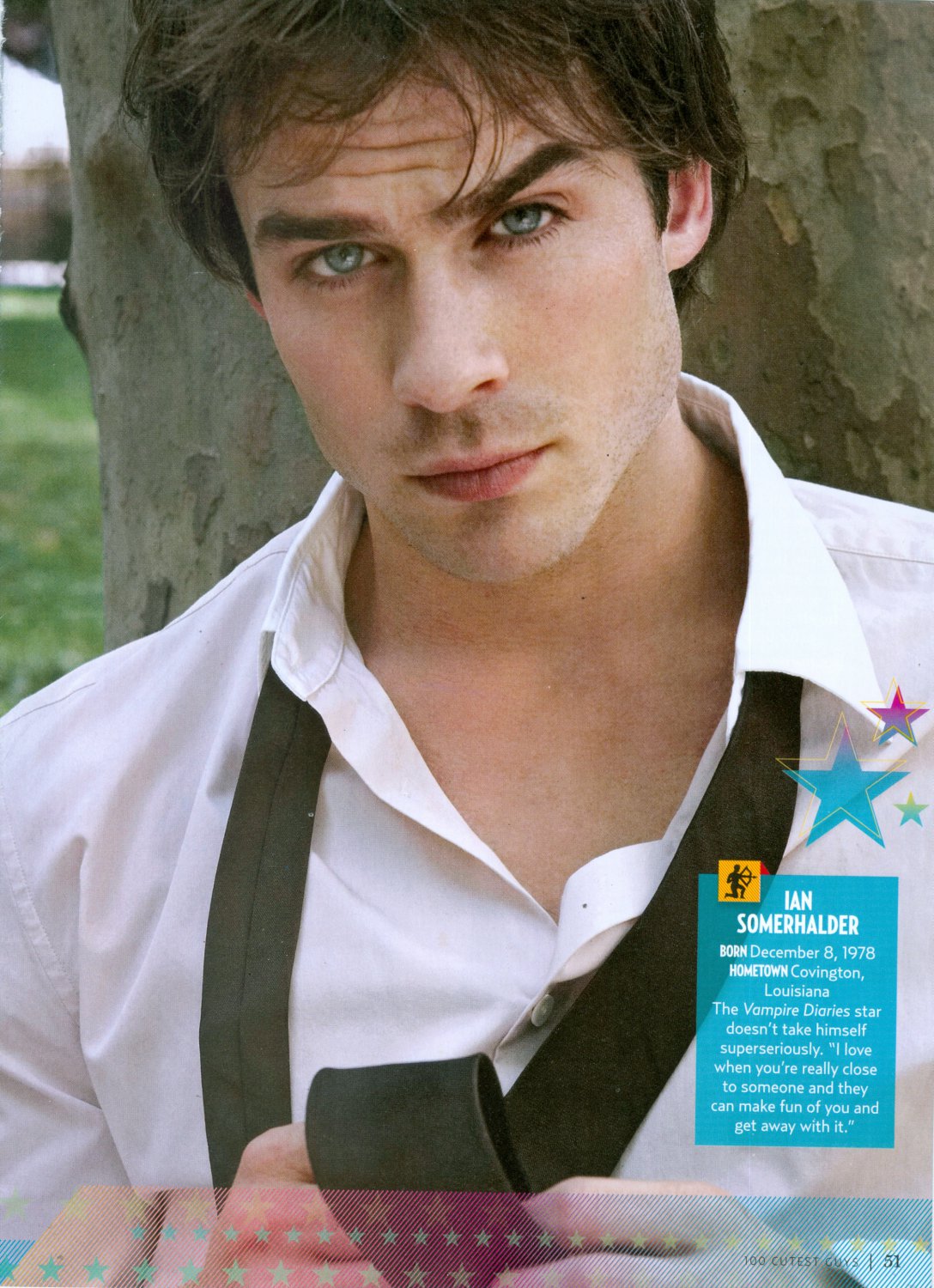 Ian Somerhalder - Tristan Wilds - 11" x 8" Teen Magazine Pinup Mini Poster