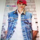 Justin Bieber - Liam Hemsworth - 21" x 16" Teen Magazine Pinup Mini Poster