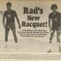 RAD DALY - Jimmy van Patten Racquetball 11" x 8" Teen Magazine Pinup Mini Poster