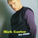Nick Carter - Backstreet Boys - 11" x 8" Teen Magazine Pinup Mini Poster Nick Carter - Backstreet Boys - 11" x 8" Teen Magazine Pinup Mini Poster