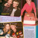 Aaron Carter - Nick - Leslie - 11" x 8" Teen Mag Pinup Mini-Poster Clipping 22