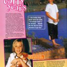 Aaron Carter barefoot - 11" x 8" Teen Magazine Pinup Mini Poster Clipping   36