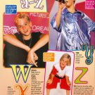 Aaron Carter barefoot singer - 11" x 8" Teen Mag Pinup Mini Poster Clipping 54