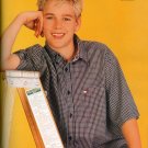 Aaron Carter - singer - 11" x 8" Teen Magazine Pinup Mini Poster Clipping 57