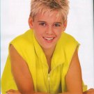 Aaron Carter - singer - 11" x 8" Teen Magazine Pinup Mini Poster Clipping 59