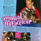Aaron Carter - singer - 11" x 8" Teen Magazine Pinup Mini Poster Clipping 63