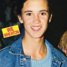 Wil Wheaton - Michael J Fox - 11" x 8" Teen Magazine Pinup Mini Poster Clipping