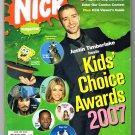 Nick - Nickelodeon Magazine - April 2007 Justin Timberlake - Kids' Choice Awards