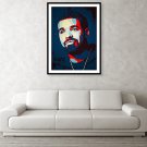 Drake Portrait,Drake Print,Drake Painting,Drake Home Decor Wall Art
