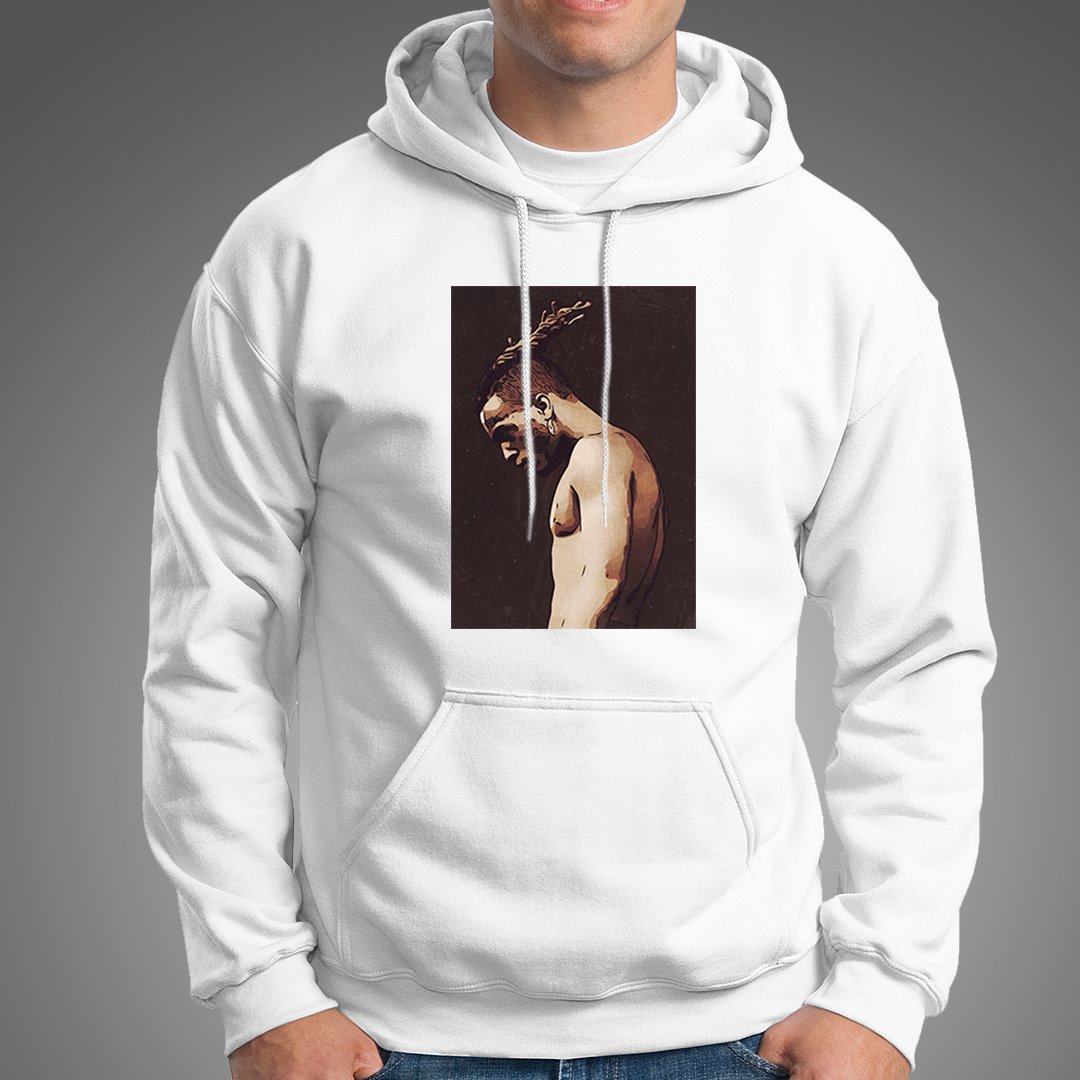 XXXTENTACION Unisex Blend Hooded Sweatshirt