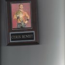 CHRIS BENOIT PLAQUE WRESTLING WWE WWF CHRIS BENOIT PLAQUE WRESTLING WWE WWF