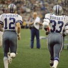 ROGER STAUBACH & TONY DORSETT 8X10 PHOTO DALLAS COWBOYS PICTURE NFL FOOTBALL ROGER STAUBACH & TONY DORSETT 8X10 PHOTO DALLAS COWBOYS PICTURE NFL FOOTBALL