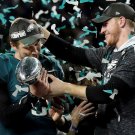 NICK FOLES & CARSON WENTZ 8X10 PHOTO PHILADELPHIA EAGLES NFL FOOTBALL PICTURE SB NICK FOLES & CARSON WENTZ 8X10 PHOTO PHILADELPHIA EAGLES NFL FOOTBALL PICTURE SB