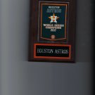 HOUSTON ASTROS WORLD SERIES BANNER PLAQUE BASEBALL CHAMPIONS CHAMPS MLB HOUSTON ASTROS WORLD SERIES BANNER PLAQUE BASEBALL CHAMPIONS CHAMPS MLB