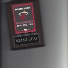 MIAMI HEAT BANNER PLAQUE NBA CHAMPIONS CHAMPS BASKETBALL NBA MIAMI HEAT BANNER PLAQUE NBA CHAMPIONS CHAMPS BASKETBALL NBA