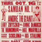 LARRY ZBYSZKO VS DOMINIC DENUCCI 8X10 POSTER PHOTO WRESTLING PICTURE WWF LARRY ZBYSZKO VS DOMINIC DENUCCI 8X10 POSTER PHOTO WRESTLING PICTURE WWF