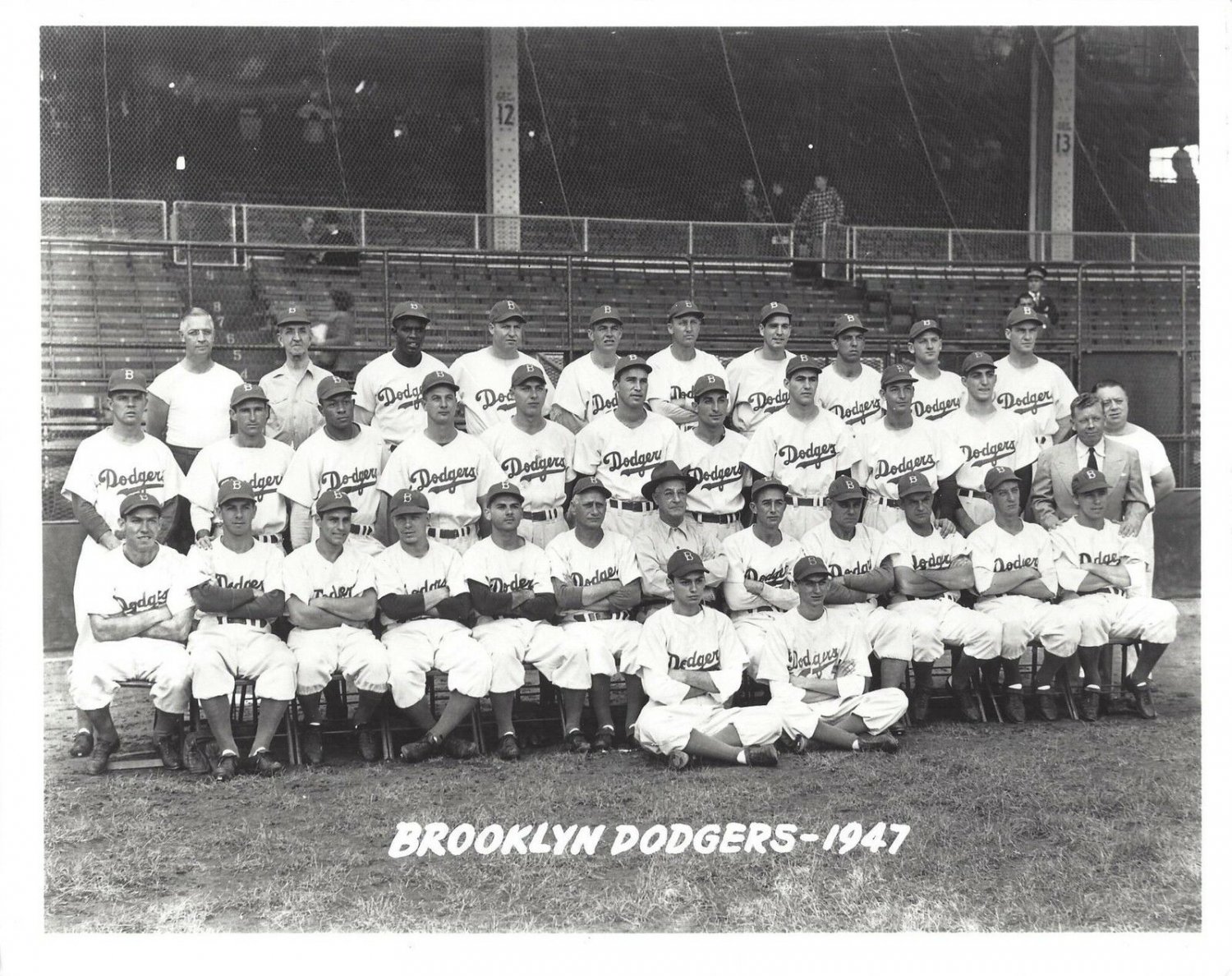 1947 Brooklyn Dodgers 8x10 Team Photo Baseball Mlb Picture 