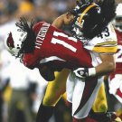 TROY POLAMALU & LARRY FITZGERALD 8X10 PHOTO PITTSBURGH STEELERS PICTURE TROY POLAMALU & LARRY FITZGERALD 8X10 PHOTO PITTSBURGH STEELERS PICTURE