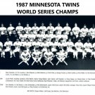 1987 MINNESOTA TWINS 8X10 TEAM PHOTO BASEBALL PICTURE MLB WORLD SERIES CHAMPS 1987 MINNESOTA TWINS 8X10 TEAM PHOTO BASEBALL PICTURE MLB WORLD SERIES CHAMPS