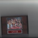 GWAR PLAQUE MUSIC HARD ROCK THRASH METAL BAND GWAR PLAQUE MUSIC HARD ROCK THRASH METAL BAND