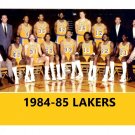 1984-85 LOS ANGELES LAKERS 8X10 TEAM PHOTO BASKETBALL PICTURE NBA LA 1984-85 LOS ANGELES LAKERS 8X10 TEAM PHOTO BASKETBALL PICTURE NBA LA