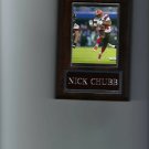 NICK CHUBB PLAQUE CLEVELAND BROWNS FOOTBALL NFL NICK CHUBB PLAQUE CLEVELAND BROWNS FOOTBALL NFL