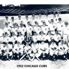1952 CHICAGO CUBS 8X10 TEAM PHOTO BASEBALL PICTURE MLB 1952 CHICAGO CUBS 8X10 TEAM PHOTO BASEBALL PICTURE MLB