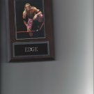 EDGE PLAQUE WRESTLING WWE WWF EDGE PLAQUE WRESTLING WWE WWF