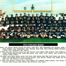 1972 CHICAGO BEARS 8X10 TEAM PHOTO FOOTBALL NFL PICTURE 1972 CHICAGO BEARS 8X10 TEAM PHOTO FOOTBALL NFL PICTURE