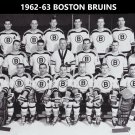 1962-63 BOSTON BRUINS TEAM 8X10 PHOTO HOCKEY PICTURE NHL 1962-63 BOSTON BRUINS TEAM 8X10 PHOTO HOCKEY PICTURE NHL