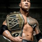THE ROCK 8X10 PHOTO WRESTLING PICTURE WWE WITH BELT WWF DWAYNE JOHNSON THE ROCK 8X10 PHOTO WRESTLING PICTURE WWE WITH BELT WWF DWAYNE JOHNSON