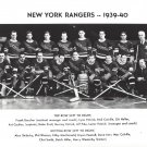 NEW YORK RANGERS 1939-40 NY 8X10 PHOTO HOCKEY NHL PICTURE STANLEY CUP CHAMPIONS NEW YORK RANGERS 1939-40 NY 8X10 PHOTO HOCKEY NHL PICTURE STANLEY CUP CHAMPIONS