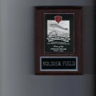SOLDIER FIELD BANNER PLAQUE CHICAGO BEARS FOOTBALL NFL SOLDIER FIELD BANNER PLAQUE CHICAGO BEARS FOOTBALL NFL