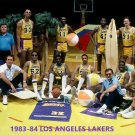 1983-84 LOS ANGELES LAKERS 8X10 TEAM PHOTO BASKETBALL PICTURE NBA LA 1983-84 LOS ANGELES LAKERS 8X10 TEAM PHOTO BASKETBALL PICTURE NBA LA