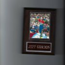 JEFF GORDON PLAQUE NASCAR AUTO RACING BUSCH JEFF GORDON PLAQUE NASCAR AUTO RACING BUSCH