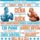 JOHN CENA vs THE ROCK 8X10 POSTER PHOTO WRESTLING PICTURE CM PUNK JERICHO JOHN CENA vs THE ROCK 8X10 POSTER PHOTO WRESTLING PICTURE CM PUNK JERICHO