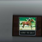ALBERT THE GREAT PLAQUE HORSE RACING TURF ALBERT THE GREAT PLAQUE HORSE RACING TURF