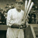 BABE RUTH 8X10 PHOTO NEW YORK YANKEES NY BASEBALL 3 BATS picture mlb BABE RUTH 8X10 PHOTO NEW YORK YANKEES NY BASEBALL 3 BATS picture mlb
