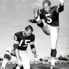 BART STARR & PAUL HORNUNG 8X10 PHOTO GREEN BAY PACKERS PICTURE NFL FOOTBALL