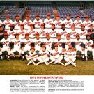 1979 MINNESOTA TWINS 8X10 TEAM PHOTO BASEBALL PICTURE MLB