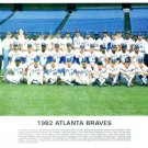 1982 ATLANTA BRAVES 8X10 TEAM PHOTO BASEBALL PICTURE MLB 1982 ATLANTA BRAVES 8X10 TEAM PHOTO BASEBALL PICTURE MLB