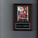 JULIO CESAR CHAVEZ vs JOSE LUIS RAMIREZ POSTER PLAQUE BOXING PHOTO PLAQUE JULIO CESAR CHAVEZ vs JOSE LUIS RAMIREZ POSTER PLAQUE BOXING PHOTO PLAQUE