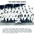 1957 NEW YORK GIANTS NY 8X10 TEAM PHOTO BASEBALL PICTURE MLB 1957 NEW YORK GIANTS NY 8X10 TEAM PHOTO BASEBALL PICTURE MLB