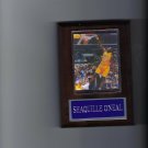 SHAQUILLE O'NEAL PLAQUE LOS ANGELES LAKERS LA BASKETBALL NBA SHAQ