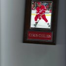 CHRIS CHELIOS PLAQUE CHICAGO BLACKHAWKS HOCKEY NHL CHRIS CHELIOS PLAQUE CHICAGO BLACKHAWKS HOCKEY NHL