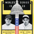 1933 NY GIANTS VS WASHINGTON NATIONAL 8X10 TEAM PHOTO BASEBALL PICTURE MLB WS 1933 NY GIANTS VS WASHINGTON NATIONAL 8X10 TEAM PHOTO BASEBALL PICTURE MLB WS